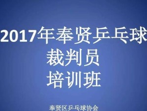 乒乓球裁判员考试的必备知识与技巧（掌握规则和判断能力成为合格裁判员）