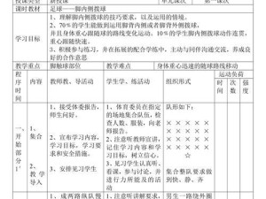 足球技巧教学双人教案——提升球员技术水平的最佳方式（培养足球技巧的黄金法则与实践方法）