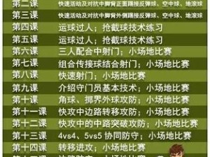 足球训练（以实践为基础的足球训练方案，助你成为射门和过人高手）